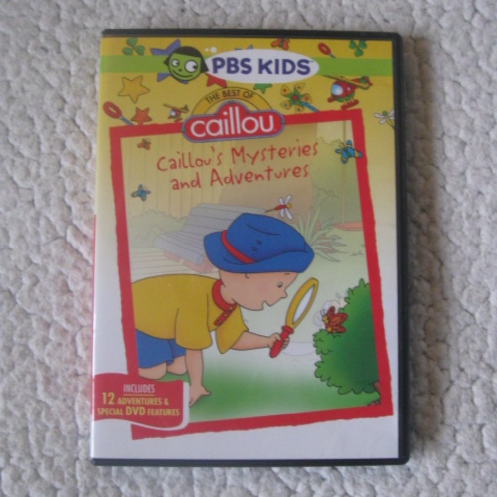 4/$15 PBS Kids Caillou's Mysteries & Adventures DVD